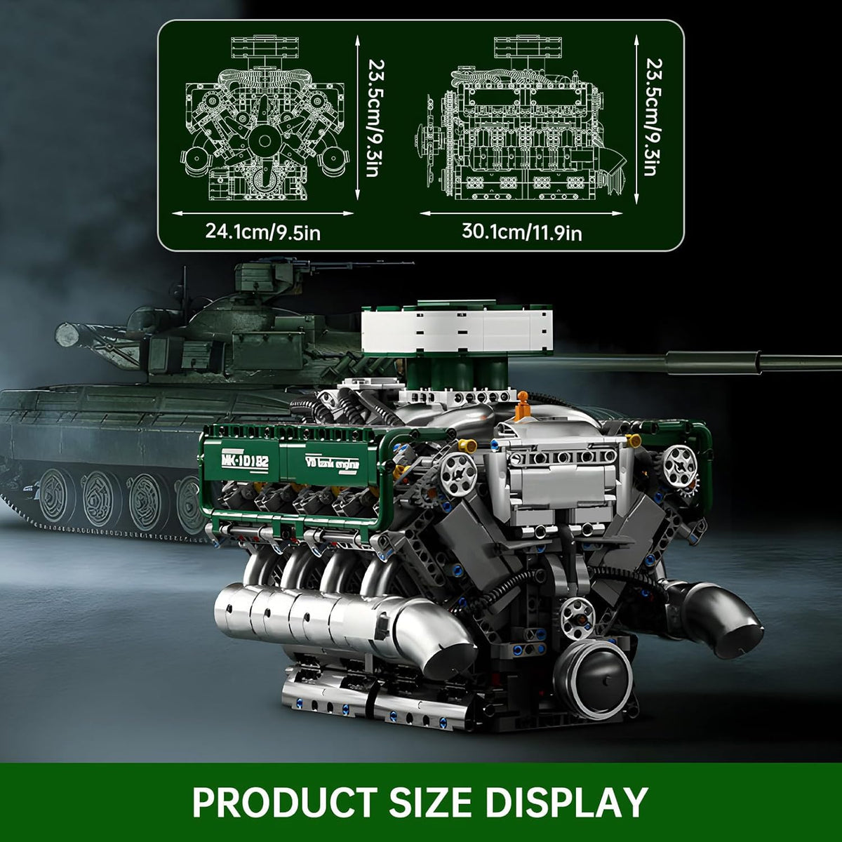 V8 Tank Engine | 2,250 PCS