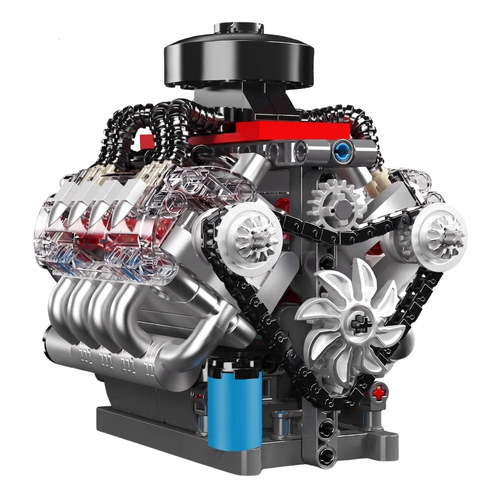 Motor V8 motorizado