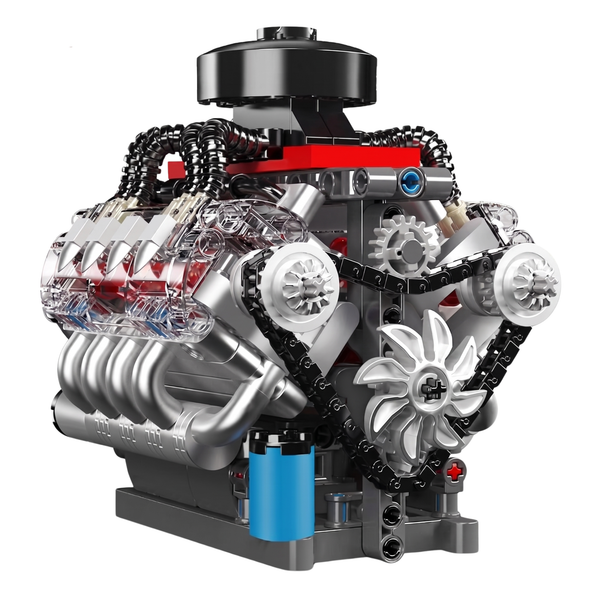 Motor V8 motorizado