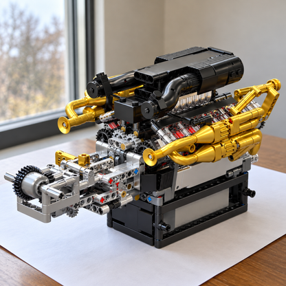 Valkyrie V12 Engine | 974 PCS