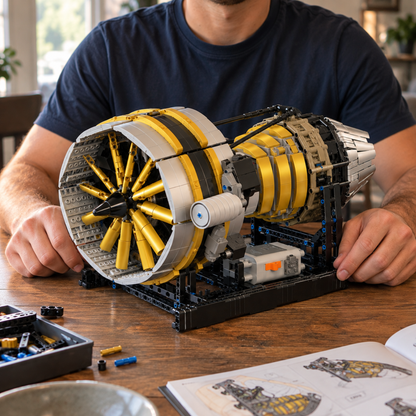 Motor de turbina motorizado
