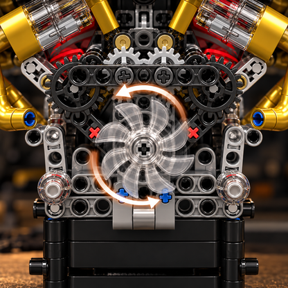 Valkyrie V12 Engine | 974 PCS