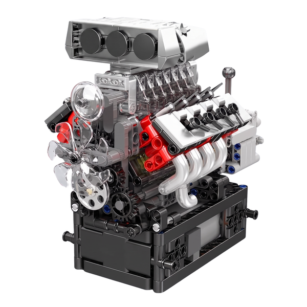 Muscle Car motorizado con motor V8