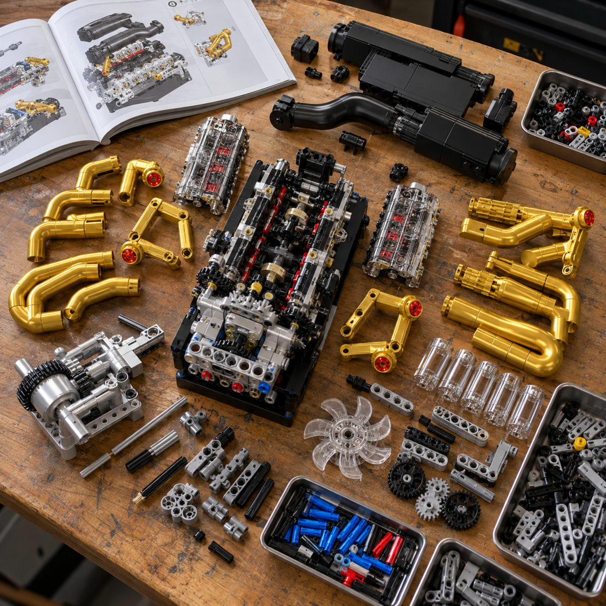 Valkyrie V12 Engine | 974 PCS