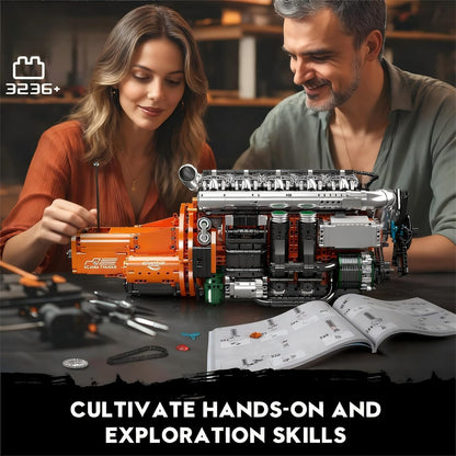 Motorized Truck Engine & Transmission