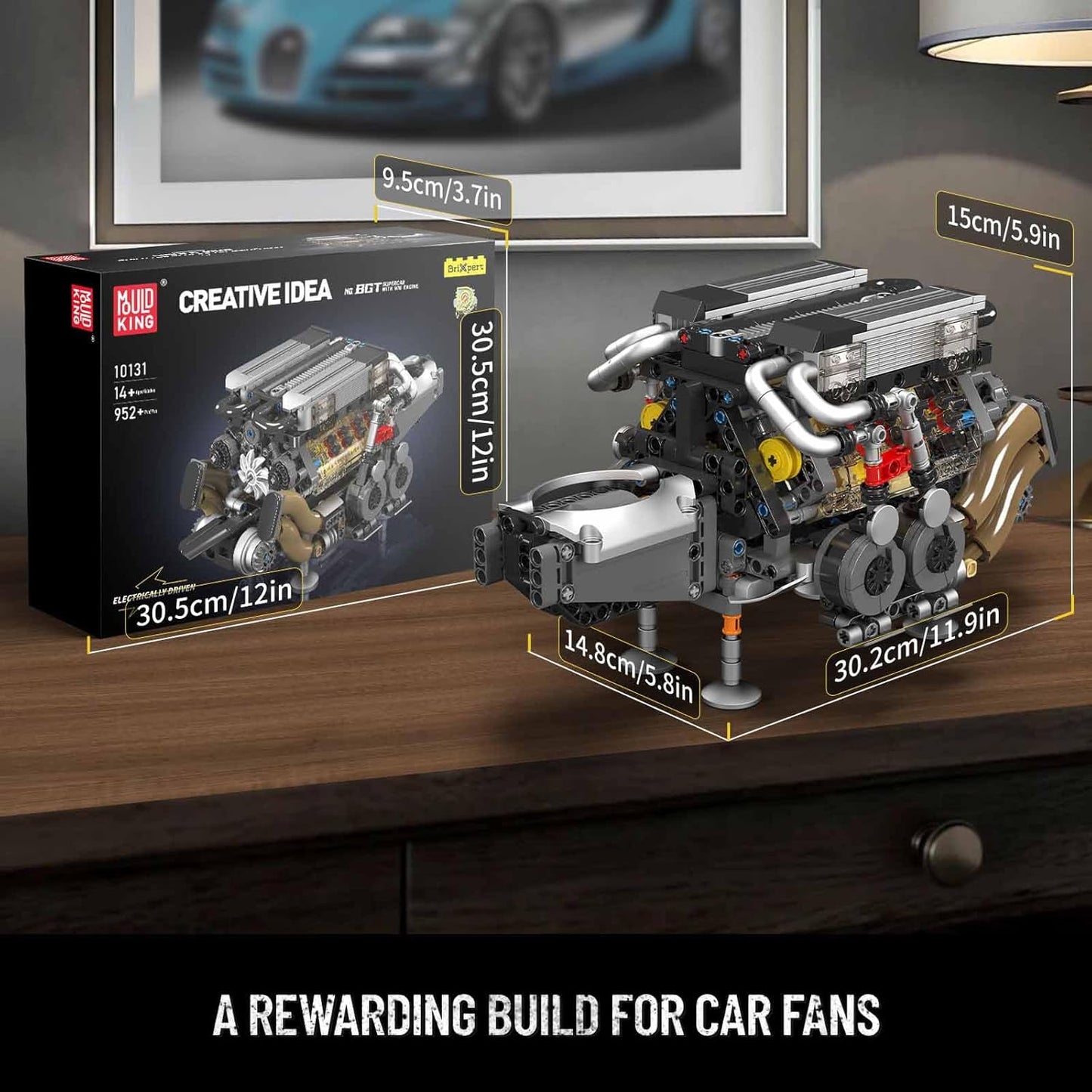 Motorized W16 Engine