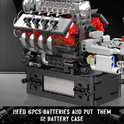 Muscle Car V8 Engine