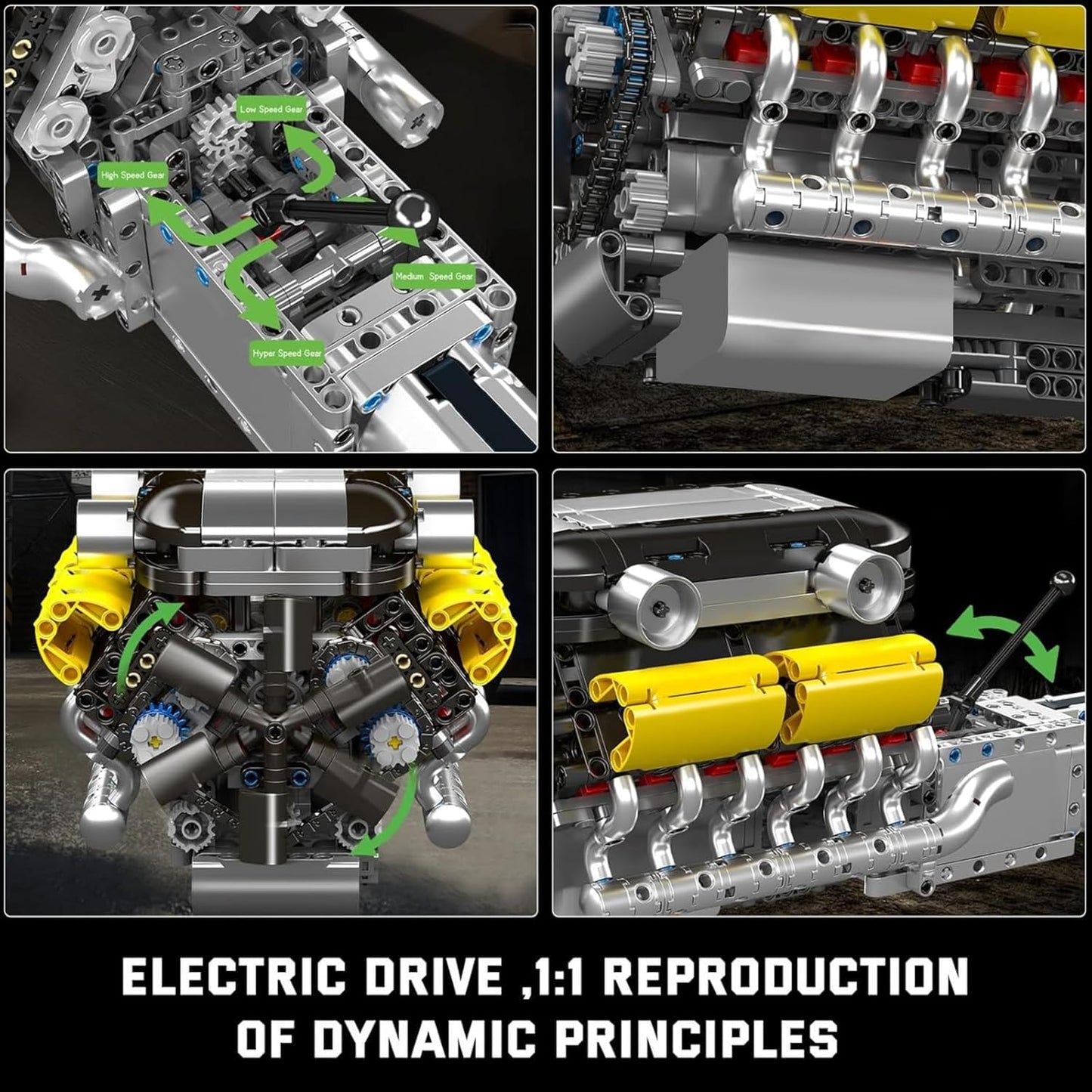 Motorized Lambo V12 Engine