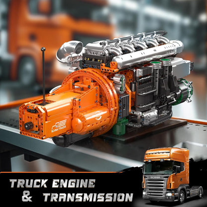 Motorized Truck Engine & Transmission