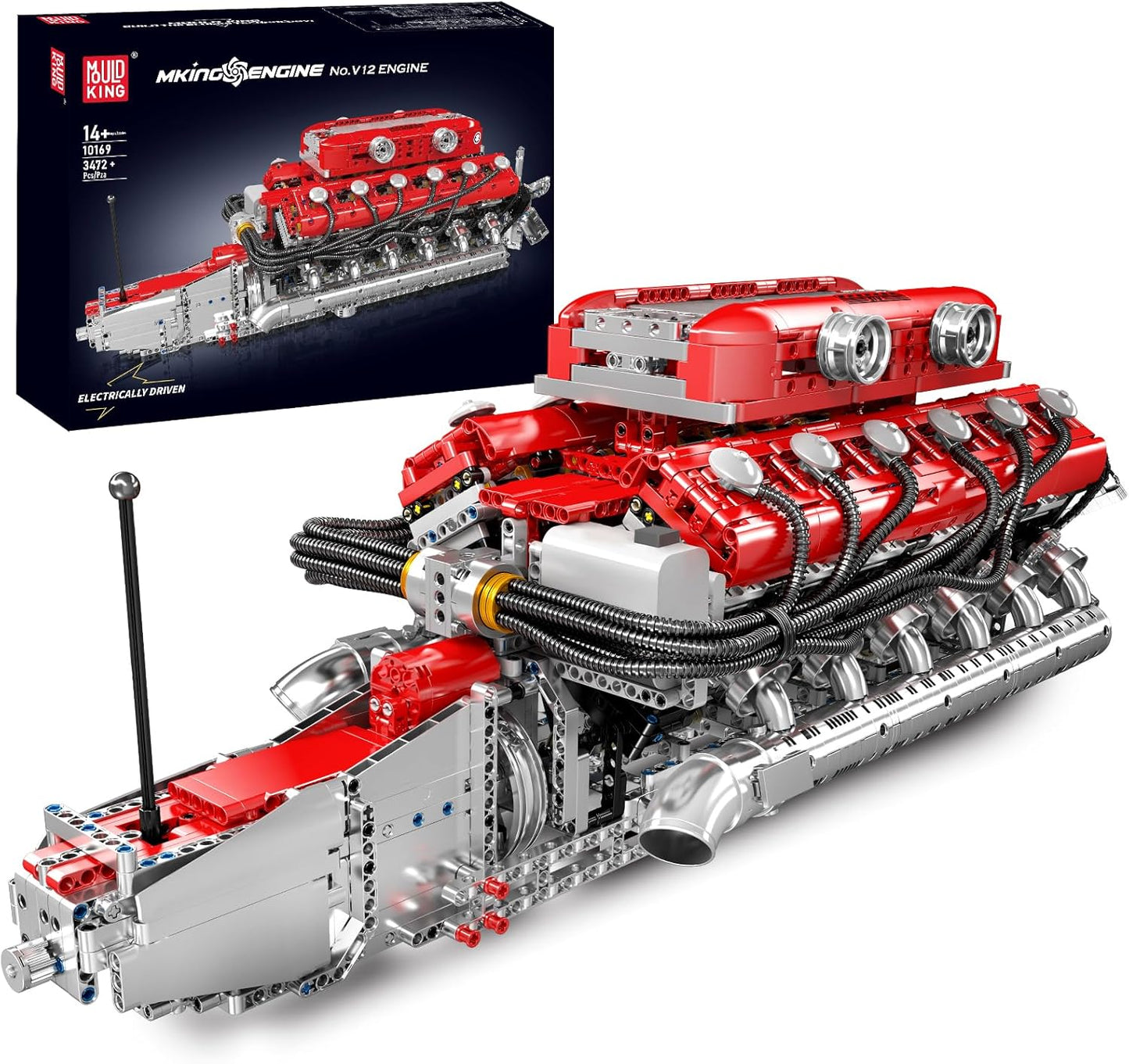 Motorized V12 Supercar Engine