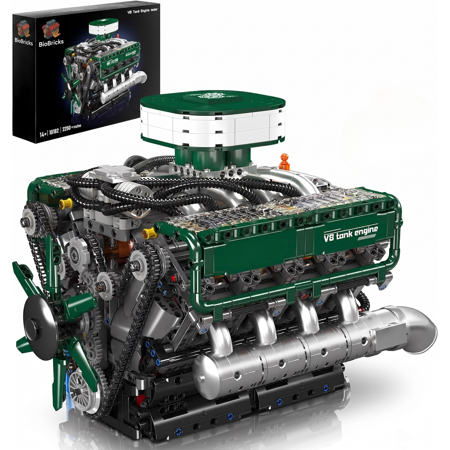 Motorized V8 Tank Engine