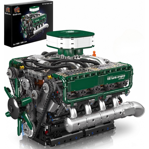 Motorized V8 Tank Engine